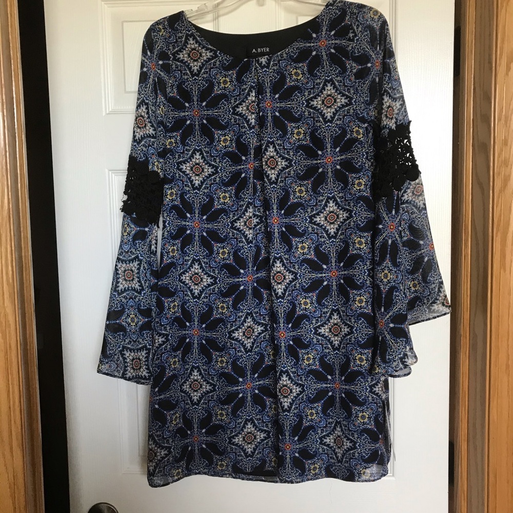 Crew neck Dress